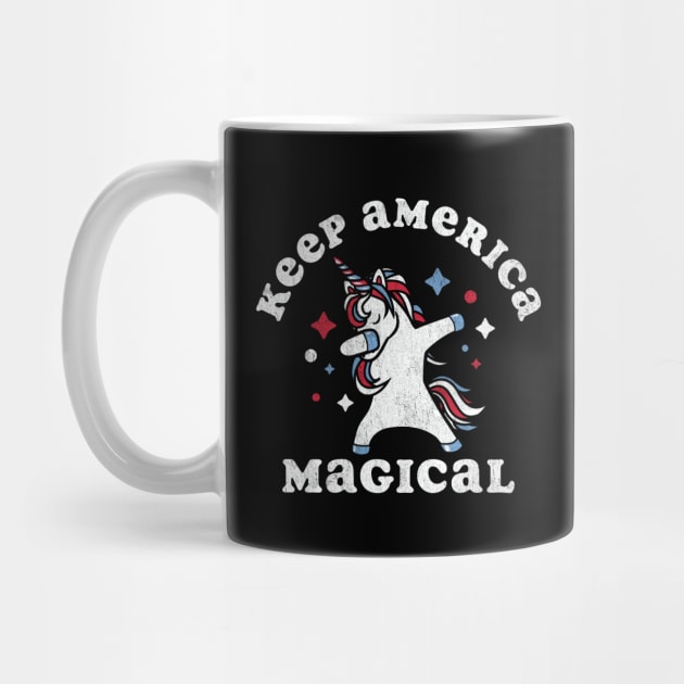 Keep America Magical Dabbing Unicorn by Tingsy